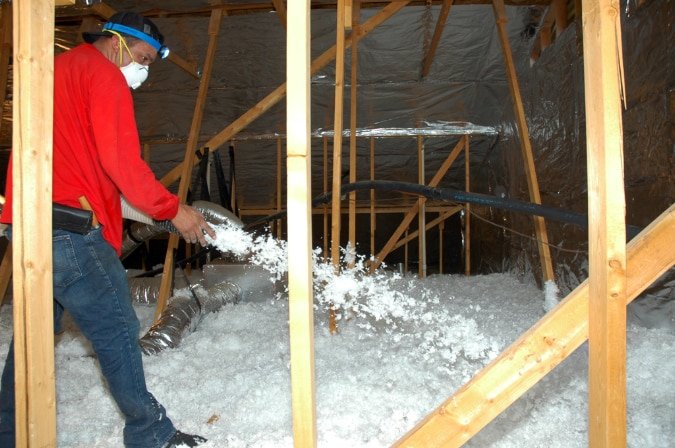 blown fiberglass insulation houston