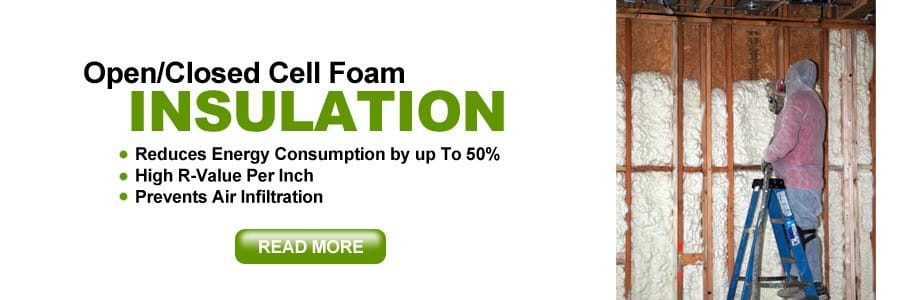 closed cell foam insulation houston
